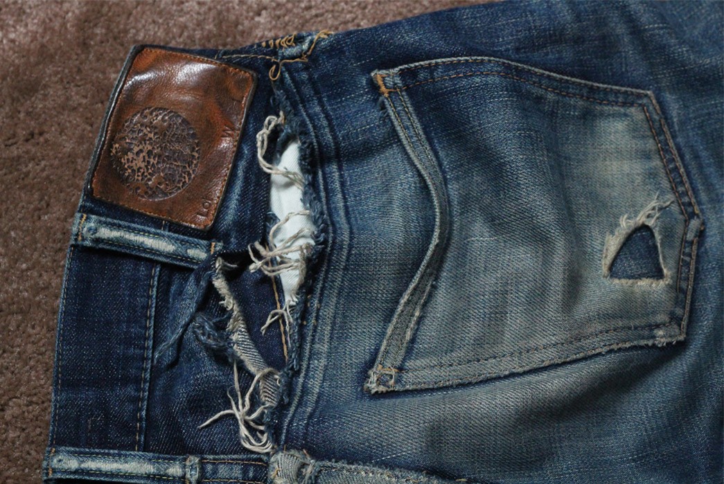 Brú Na Bóinne Front Pocket Jeans (9 Months, 3 Washes, Unknown Soaks) - Fade  of the Day