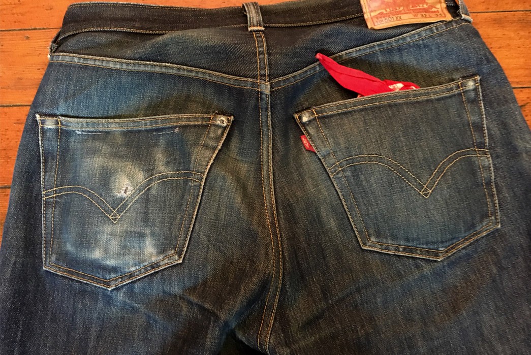 Fade of the Day - Levi's Vintage Clothing 1947 501 Rigid (1 Year, 2 Months,  1 Wash)