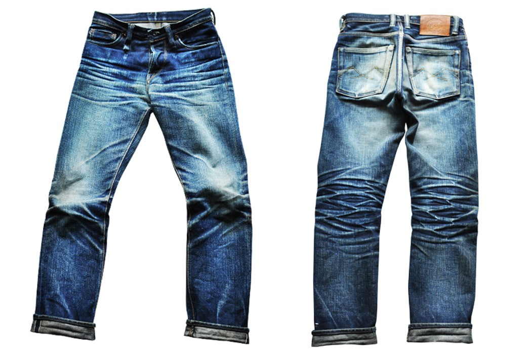 Sage Wolfberg 21oz. Sanforized Deep Indigo Selvedge Jeans