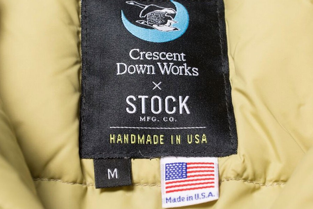 Stock Mfg. Co. x Crescent Down Works Northwoods Down Parka