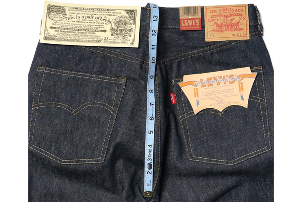 501 Original Shrink-to-Fit Jeans Rigid – Gunthers Supply And Goods
