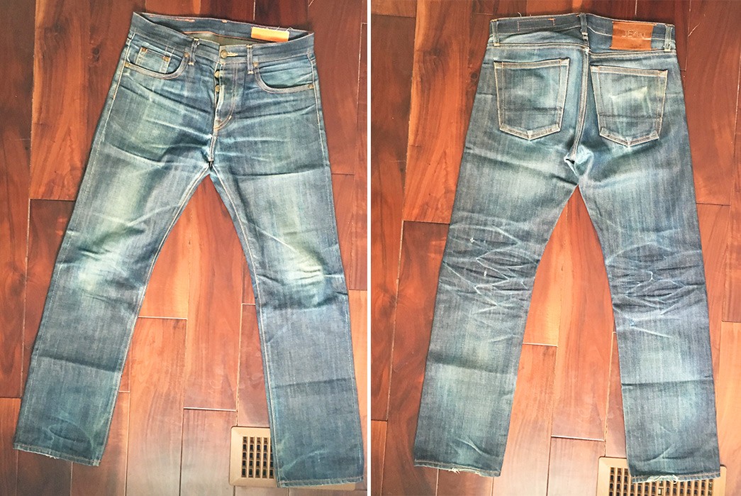 Jean Shop Rocker (3 Years, 0 Washes, 0 Soaks) - Fade of the Day