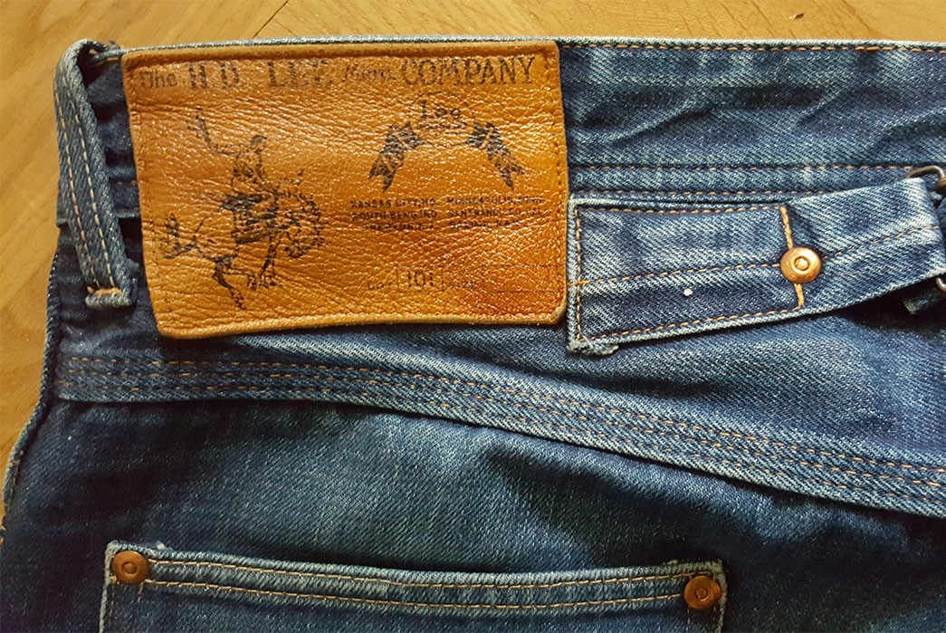 Lee Archives 101B Cowboy (6 Years, 2 Washes, 2 Soaks) - Fade of the Day