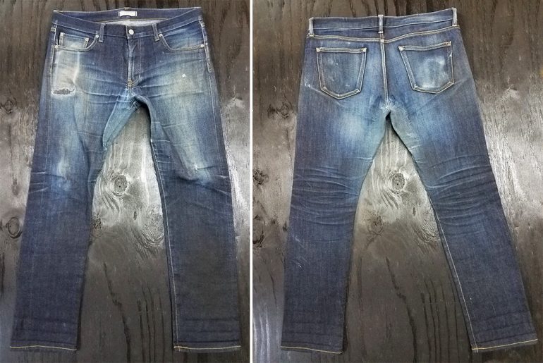uniqlo jeans fade