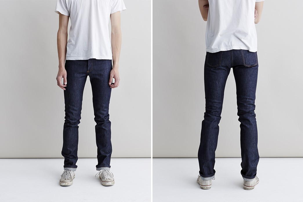 tapered carrot jeans