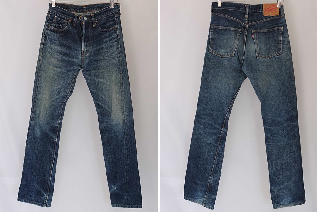 Denime 66 (2 Years, Unknown Washes) - Fade of the Day