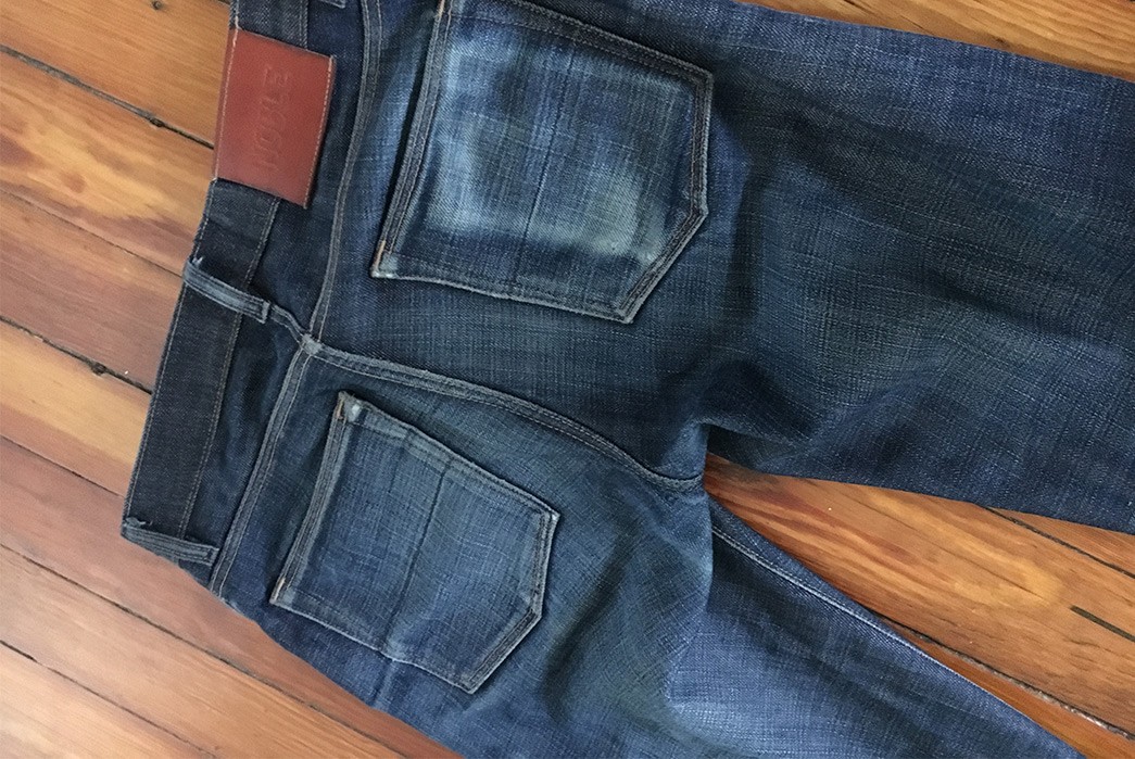 Noble Denim Earnest (1 Year, 1 Soak) - Fade of the Day