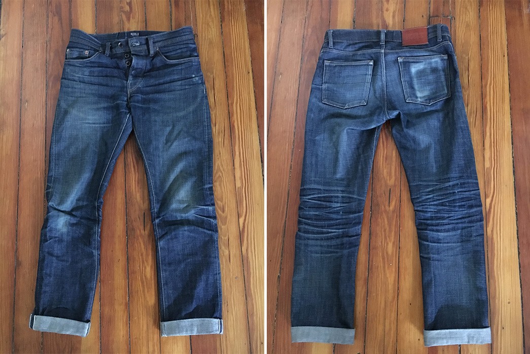 Noble Denim Earnest (1 Year, 1 Soak) - Fade of the Day