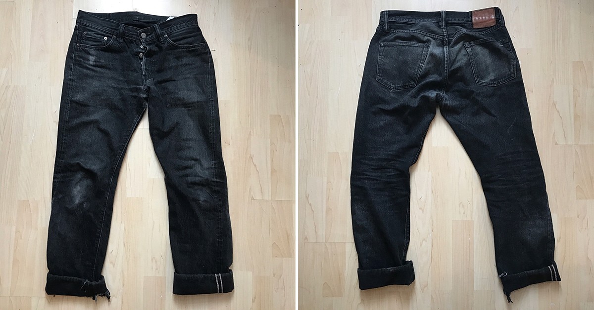 Sugar Cane Type III Black (8 Months, 3 Washes) - Fade of the Day