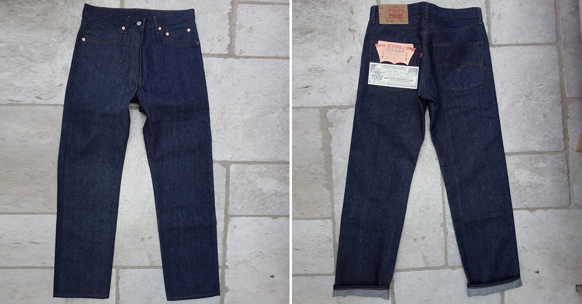 Robin Denim  Levi's Vintage Clothing 1976 Mirrored 501 jeans