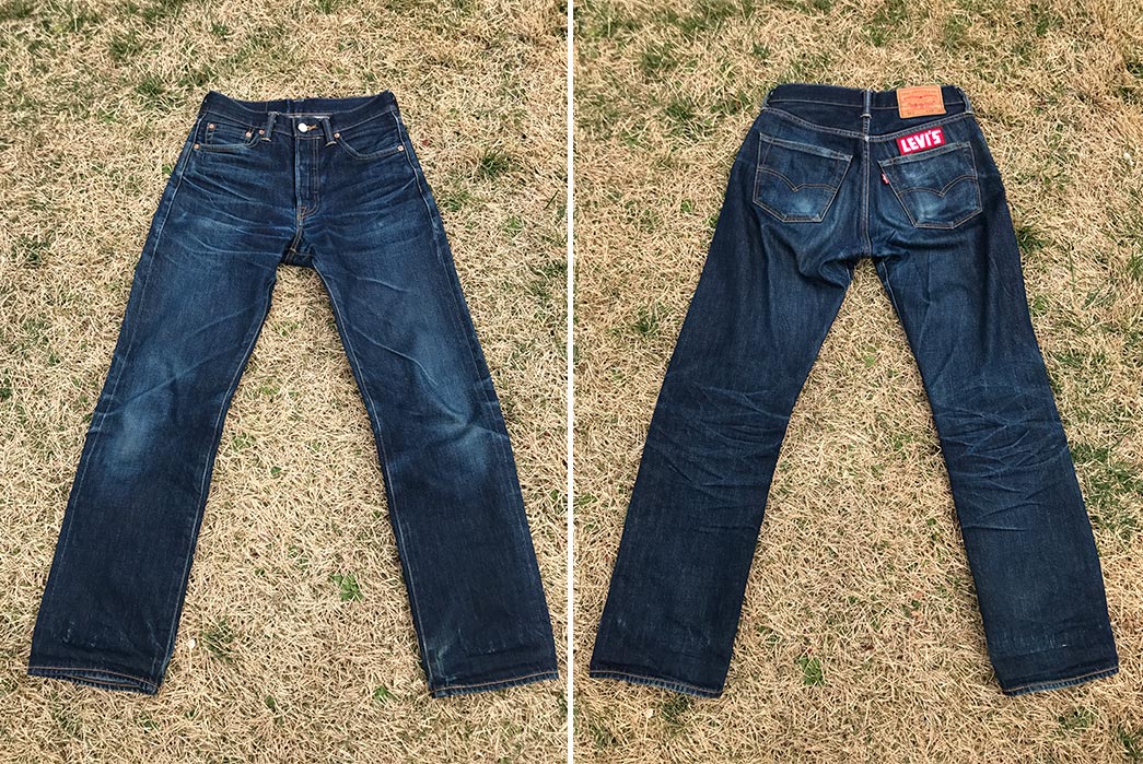 shrink to fit levi jeans