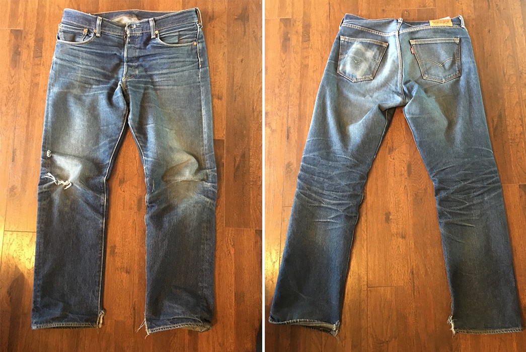 do 501 jeans shrink