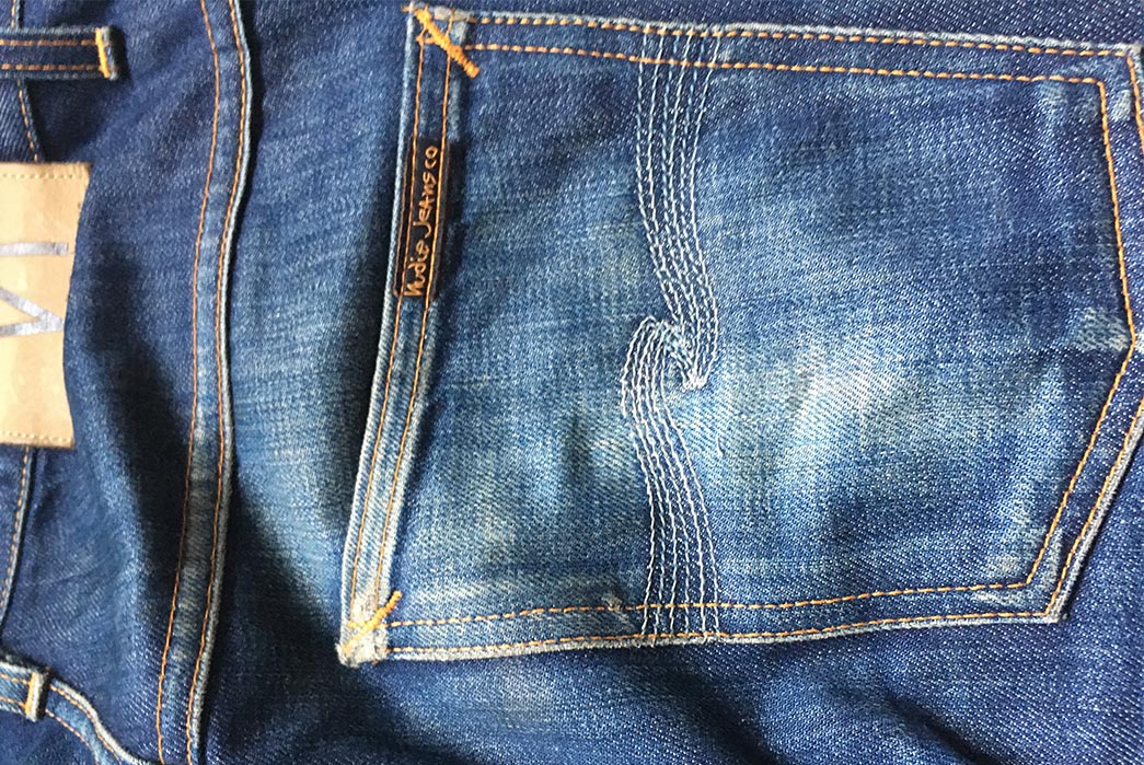 Nudie Thin Finn Dry Selvedge (2 Years, 2 Soaks) - Fade of the Day