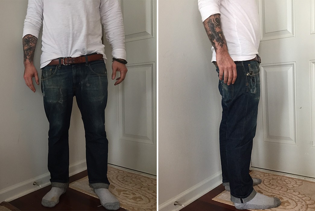 Rye 51 Silo Selvedge (1.5 Years, 3 Washes) - Fade of the Day