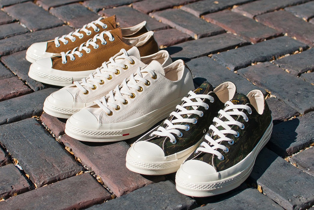 Carhartt WIP and Converse Unite for a Limited Edition Trio of