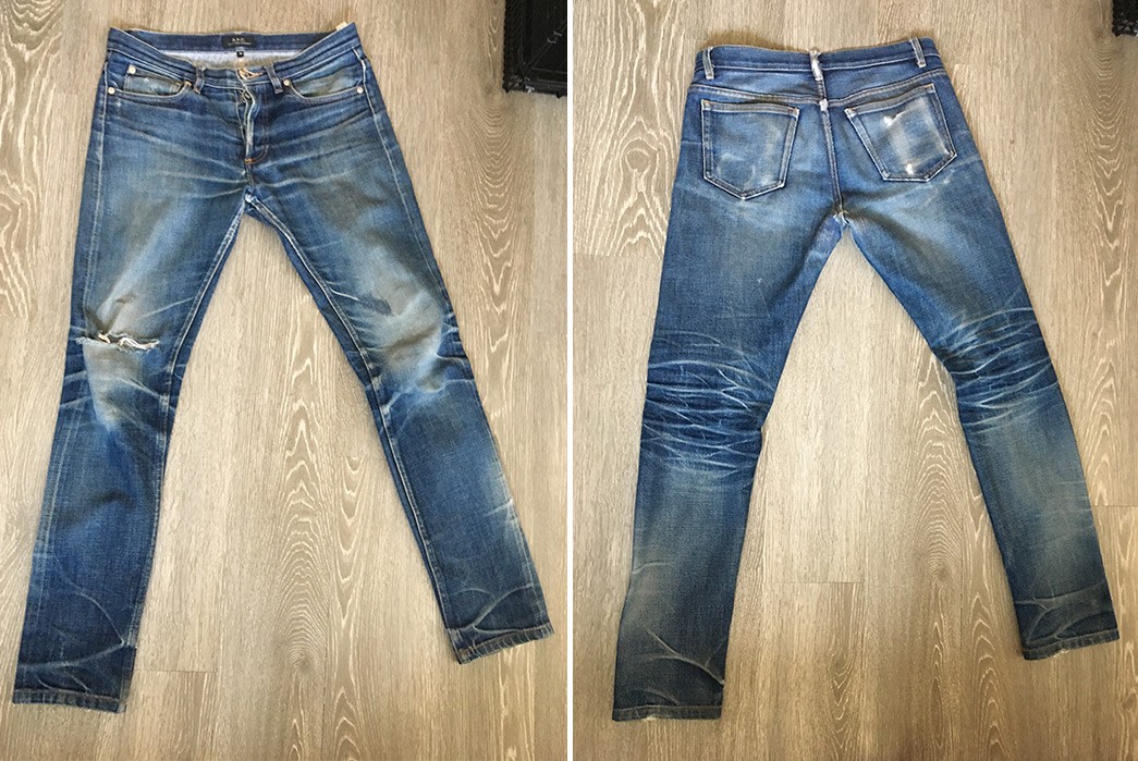 A.P.C. Petit New Standards (4 Years, 5 Washes) - Fade of the Day
