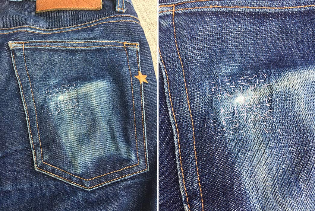 https://www.heddels.com/wp-content/uploads/2017/06/fade-of-the-day-brave-star-selvage-slim-taper-2-0-2-years-2-soaks-back-right-pocket-detailed.jpg
