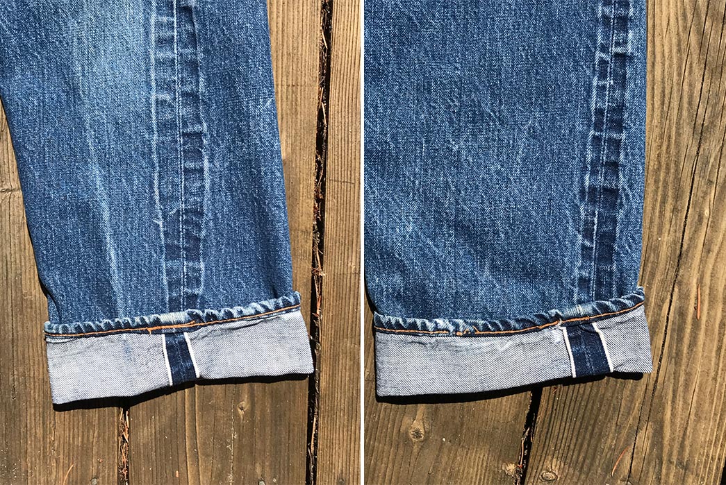Levi's 501 STF (10+ years, Unknown Washes) - Fade of the Day