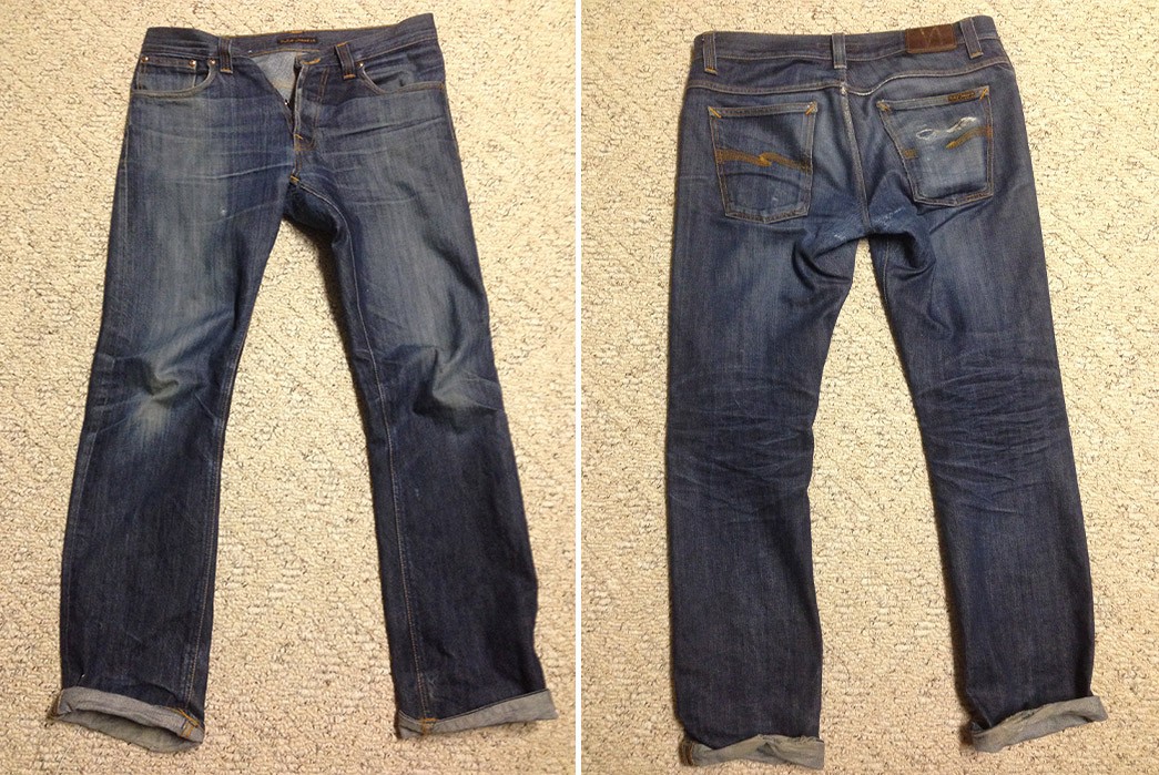 Nudie Grim Tim (3.5 Years, 3 Washes) - Fade of the Day