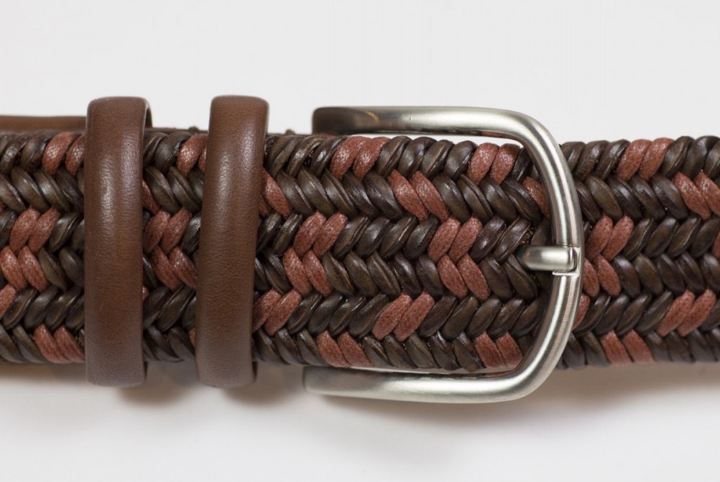 Woven Leather Belts - Five Plus One