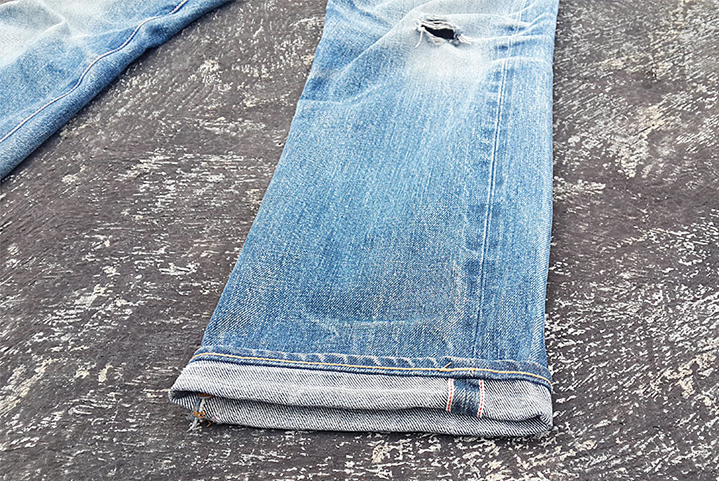Momotaro x Japan Blue 0700SP (~4 Years, Unknown Washes) - Fade of the Day