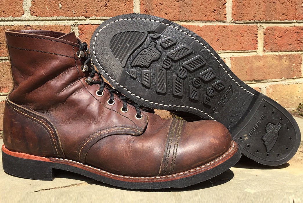 Red Wing 8111 Iron Ranger Years) Fade Of The Day | vlr.eng.br