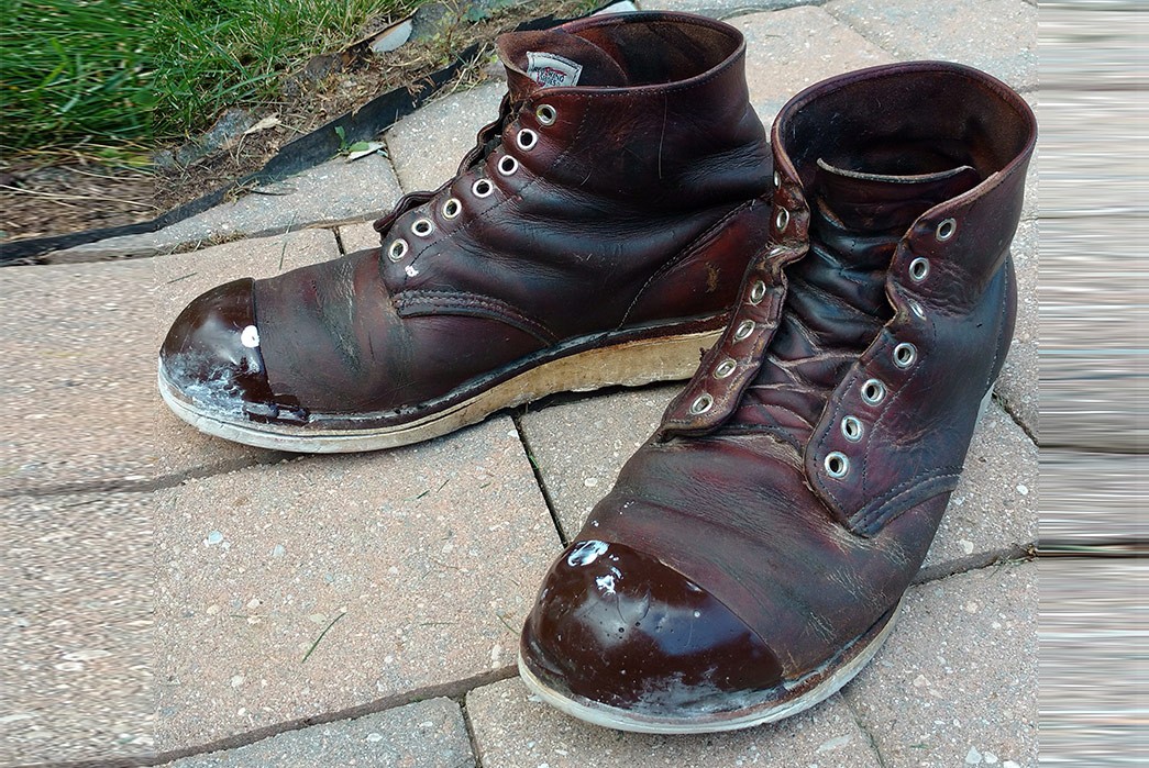 Red Wing 8166 Round Toe (2 Years) - Fade of the Day