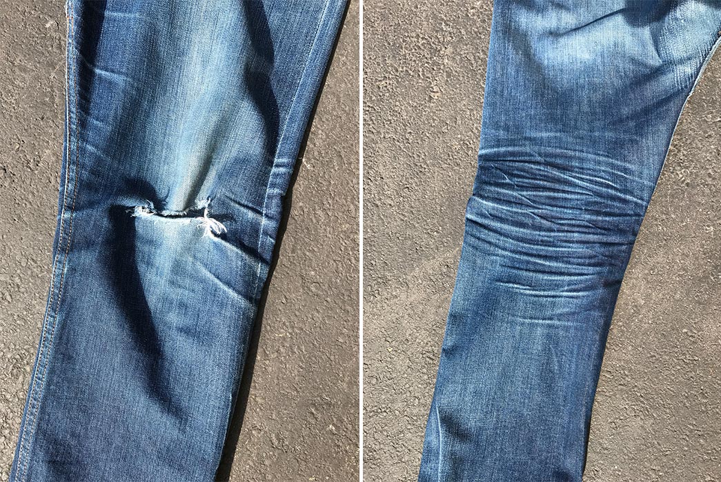 Freenote Cloth Rios (2 Years, 10 Washes) - Fade of the Day