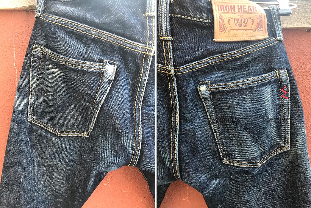 Fade of the Day - Iron Heart IH-555-01 (~4 Years, Unknown Washes)