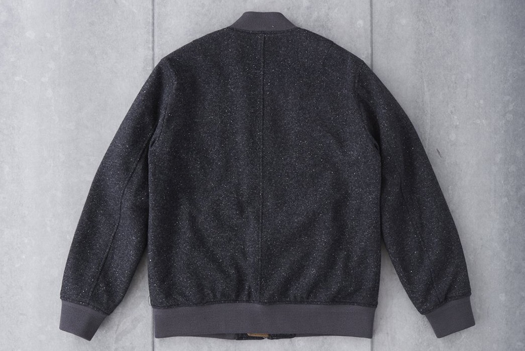 Still By Hand's Zip Bomber Blends Wool With Silk