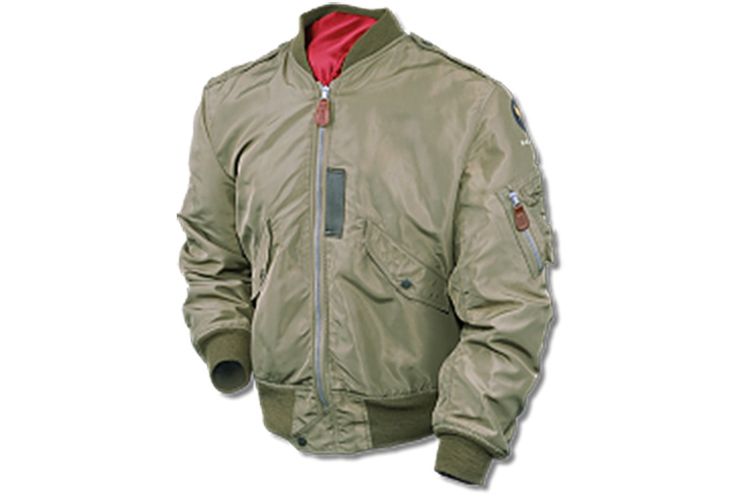 Leather A-2 Flight Jacket, 'Road to Victory