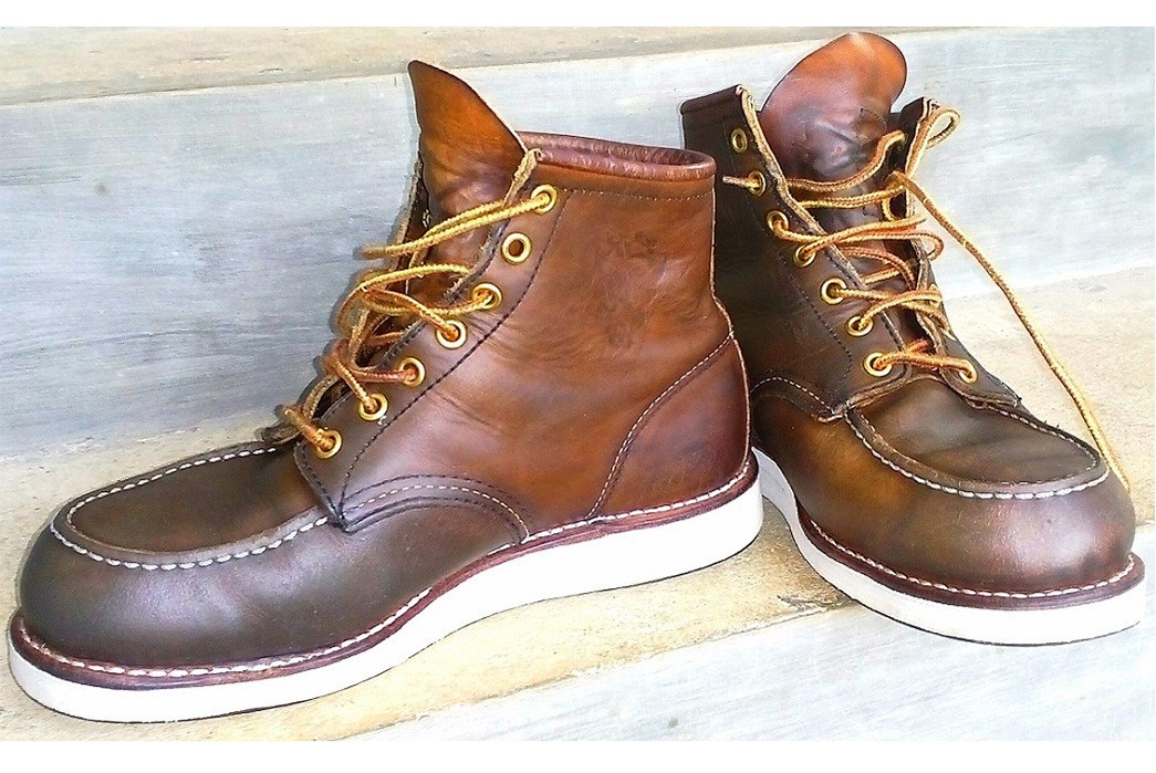 Red Wing 875 (4.5 Years, 2 Cleanings) - Fade of the Day
