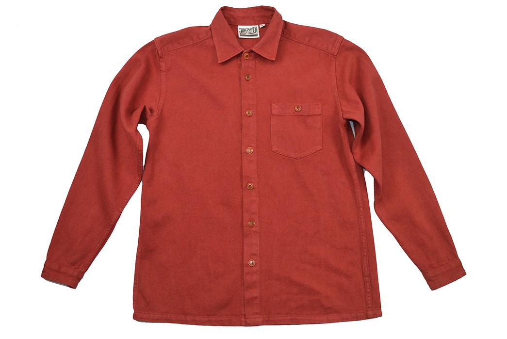 Jungmaven Hemp/Cotton Topanga Button Down Shirts