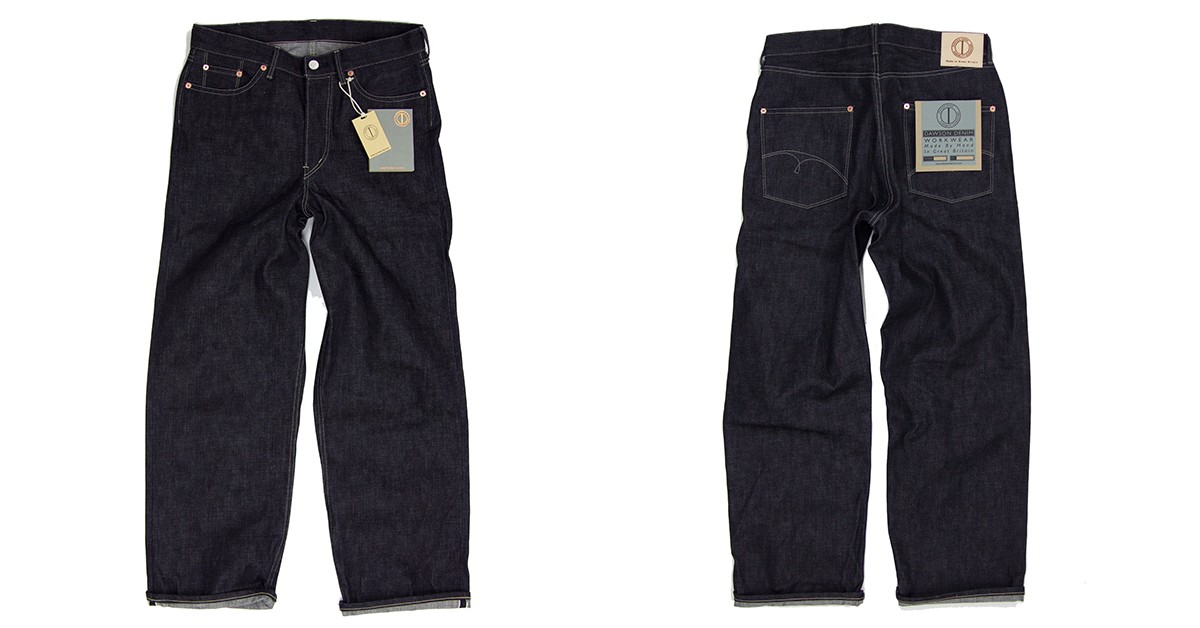 Round House Lot 182 Slim Straight Fit Raw Denim Jeans - Indigo – Heddels