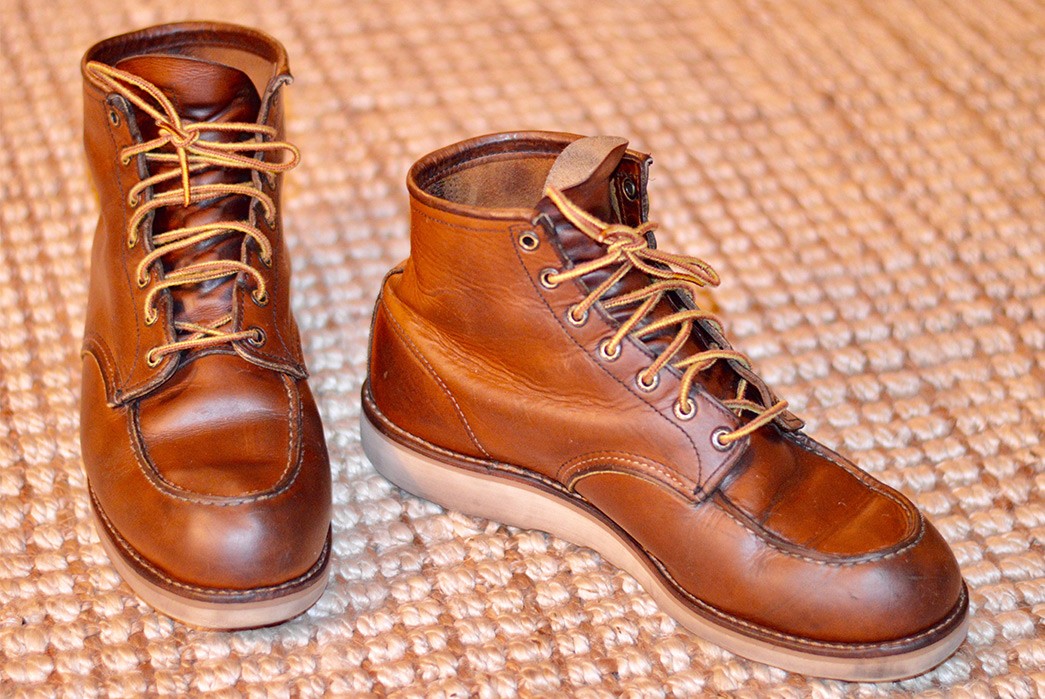 Red Wing 875 Lifestyle boots some yrs later (2 days weekly for 6 months  every year) Updated Review 