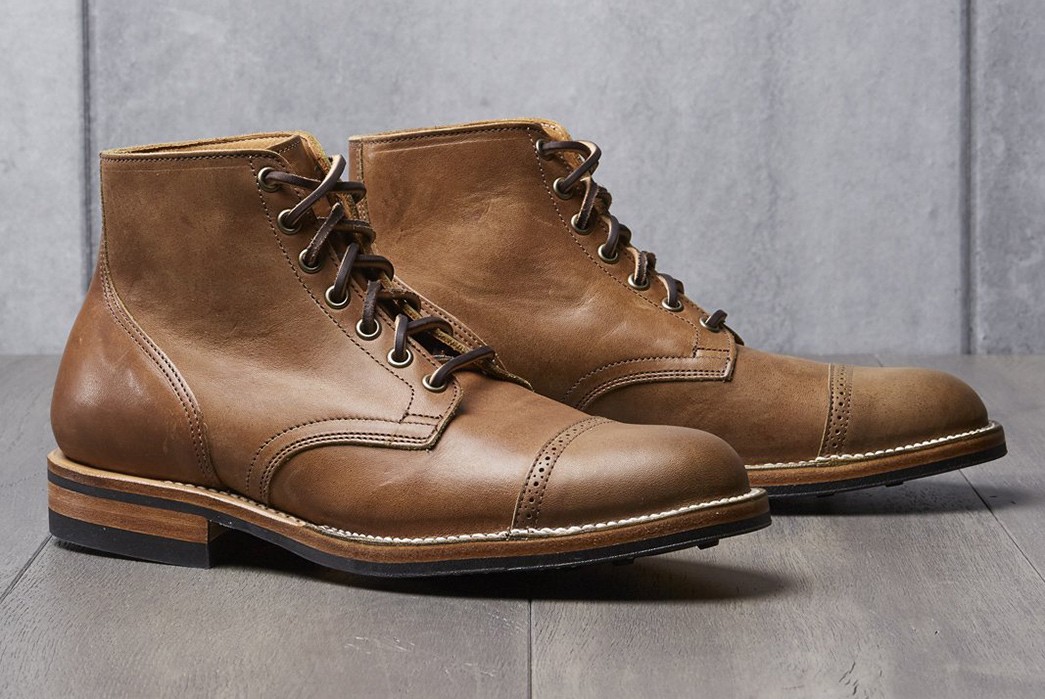 Division Road and Viberg Sweeten the Service Boot with Honey Tanned ...