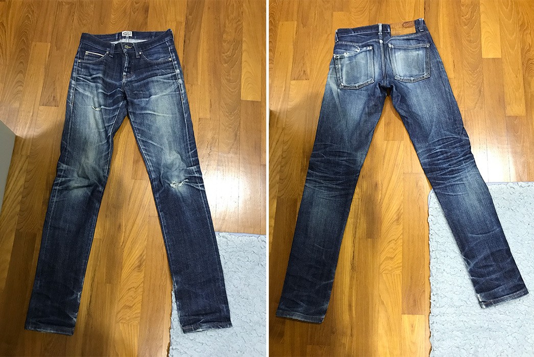 starched cinch jeans