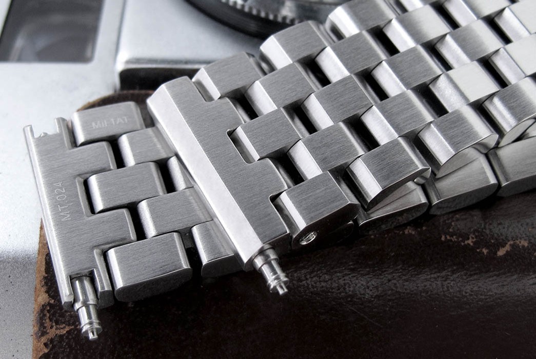 20mm SUPER Engineer Type II Stainless Steel Straight End Metal Watch  Bracelet