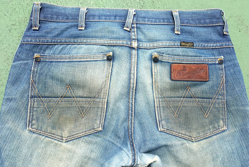 Wrangler 13MWZ (5 Years, Unknown Washes) - Fade of the Day