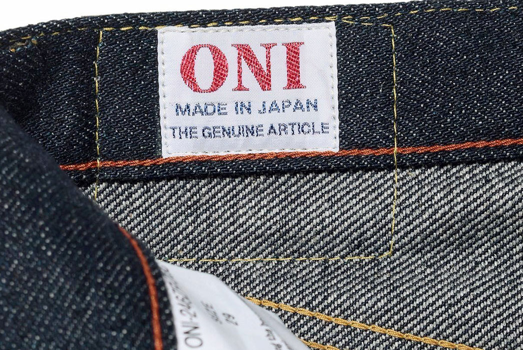 Hulk Out With Oni's 20oz. Green Cast Selvedge Denim Jeans