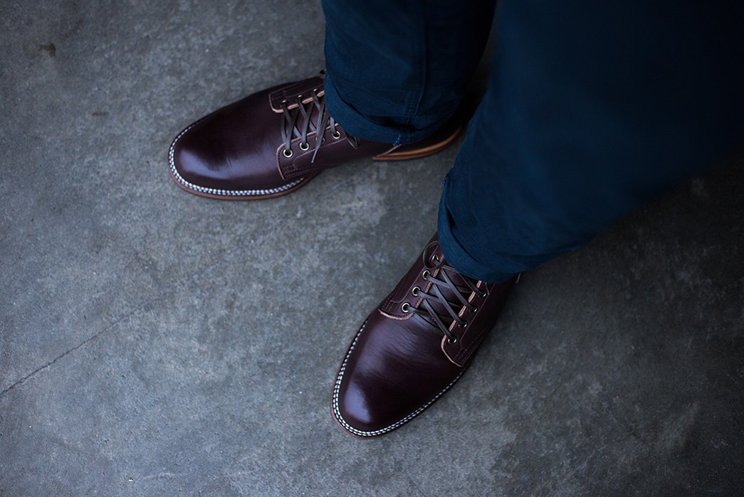 Viberg Jolts Up Your Jaunt With Coffee Essex Leather Service Boots