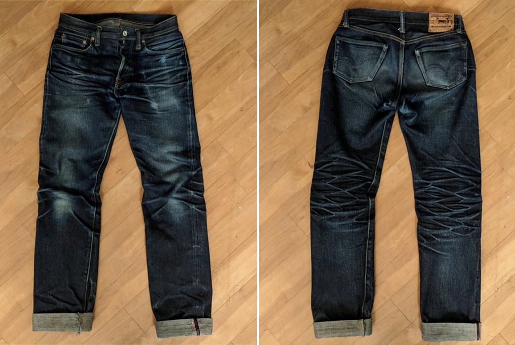 Samurai Jeans S710xx24OZ (2 Years, 4 Soaks) - Fade of the Day