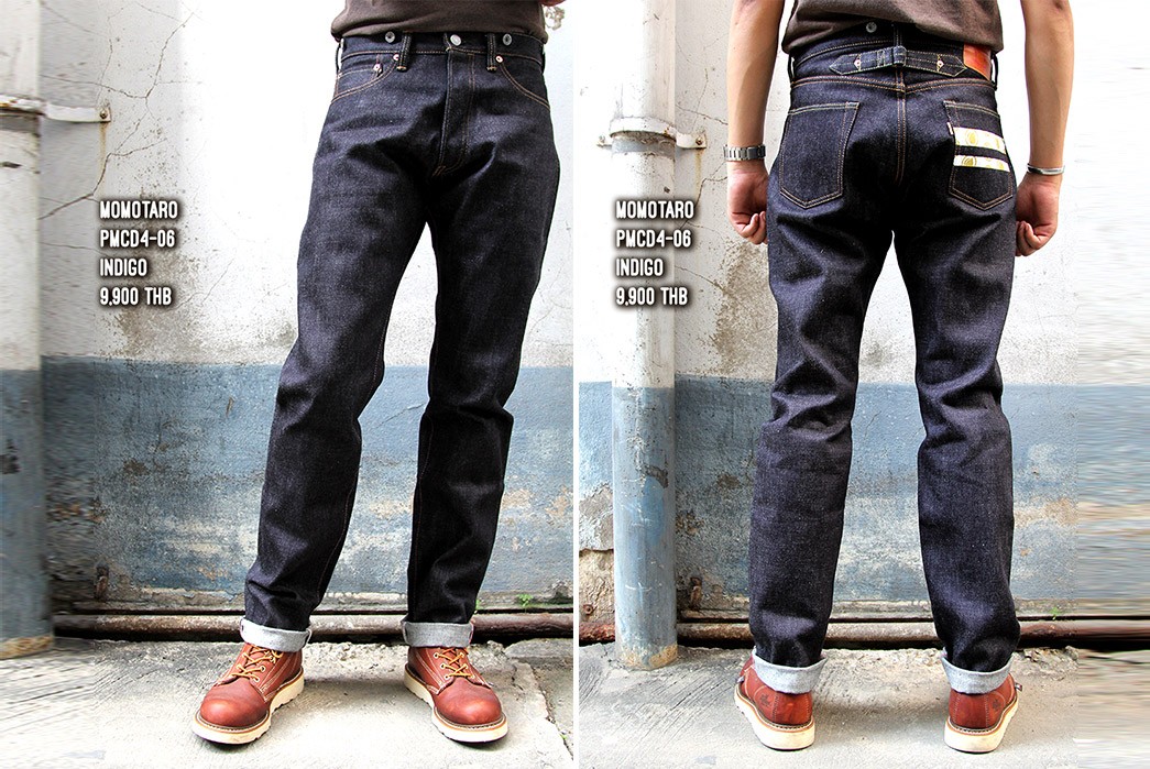 momotaro-x-japan-blue-jeans-x-pronto-pmj-01-raw-denim-jeans-model-front-back