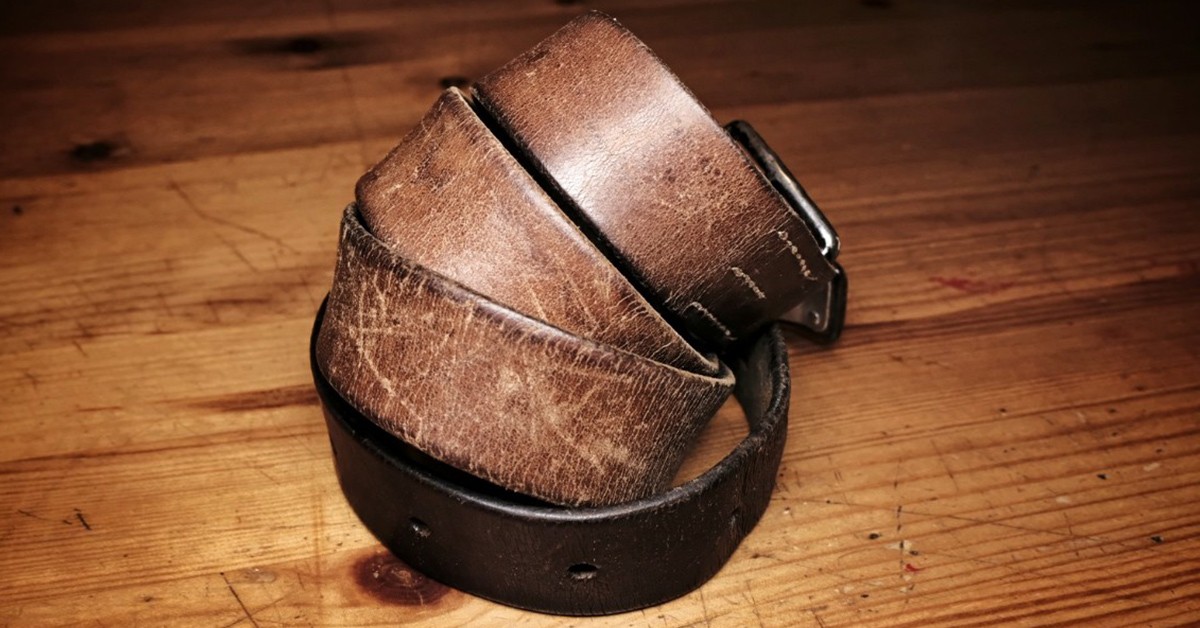 Vintage Swiss Army Belt (59+ Years) - Fade of the Day