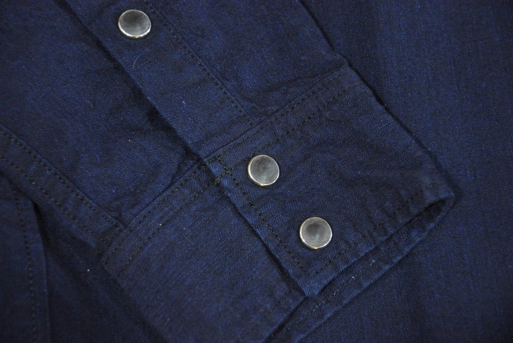 Pure Blue Japan Doubles Up the Indigo on Their Chambray Shirts
