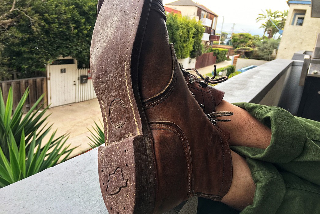 used red wing iron ranger boots