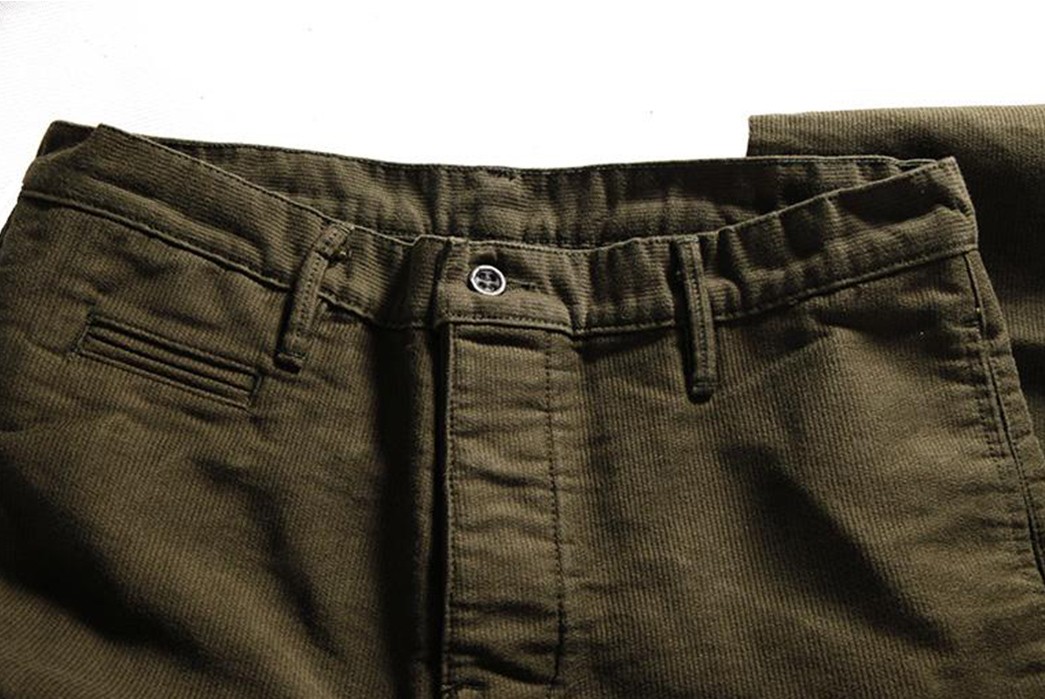 Left Field 15oz. Collect Mills N1 Deck Cord Chinos