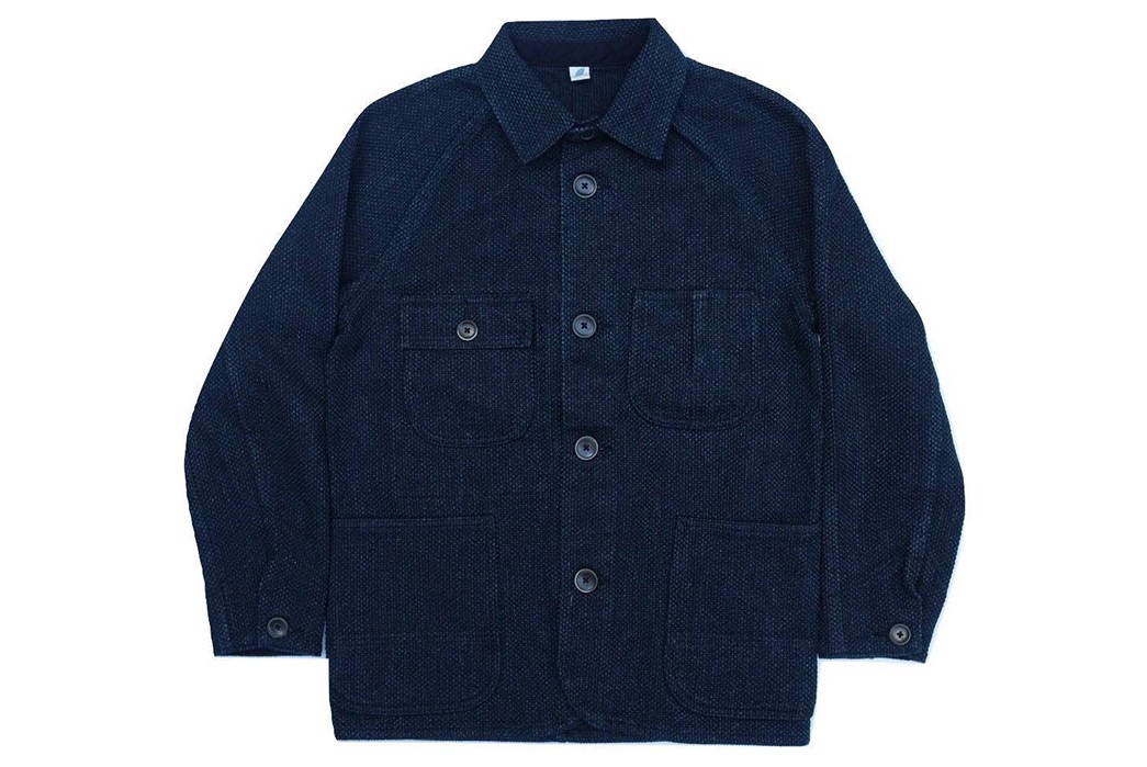 Pure Blue Japan's First Dip into Sashiko is a Work Jacket