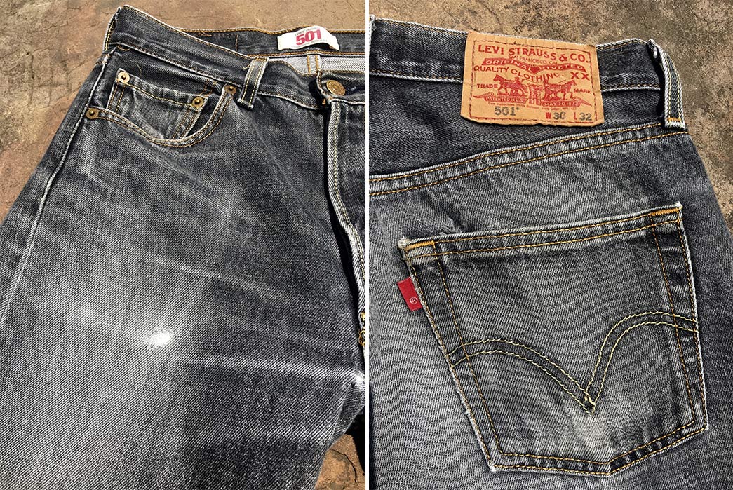 faded levis
