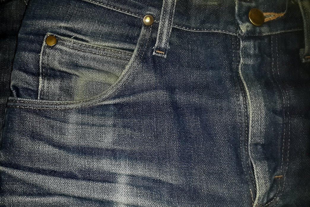 Wrangler 36MWZ Rigid (11 Months, 3 Washes, 2 Soaks) - Fade of the Day